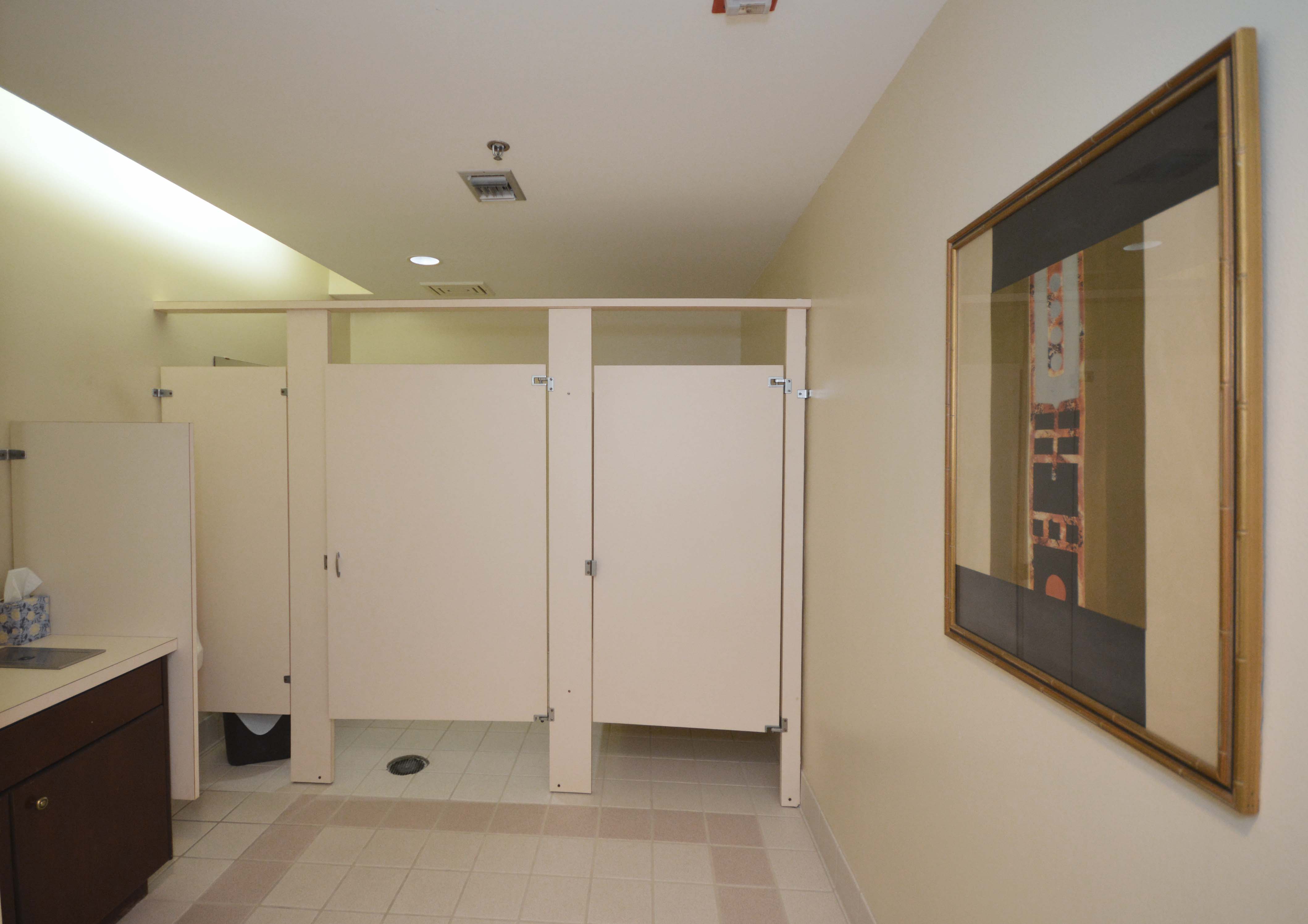 mens bathroom — Tanner Realty of NW FL LLC